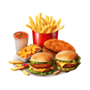 double-burger-&-fries double-burger-&-fries